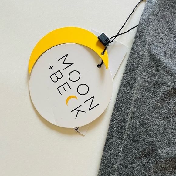 Moon + Beck Grey Soft Jogger Leggings - Picture 3 of 4